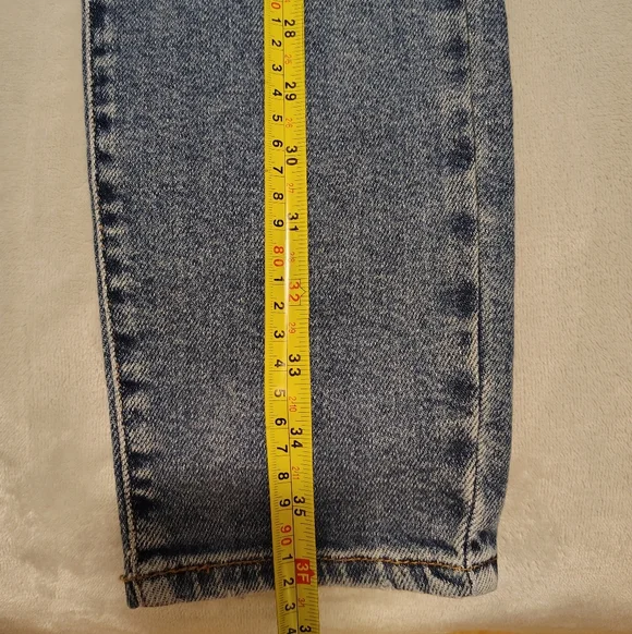 🔥 SALE 💯 Forever 21 Women's Blue Jeans - Size 28 - Picture 6 of 7